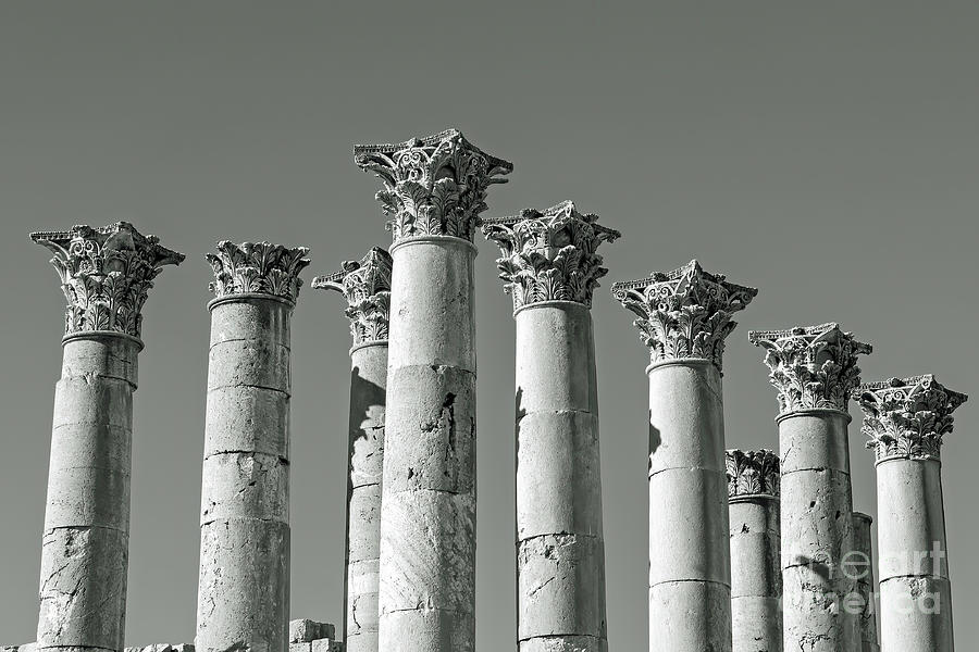 Roman Columns Photograph by Tom Watkins PVminer pixs