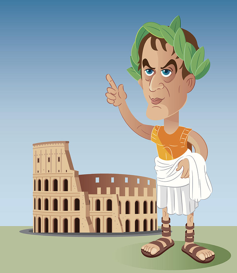 Roman emperor Drawing by Drmakkoy