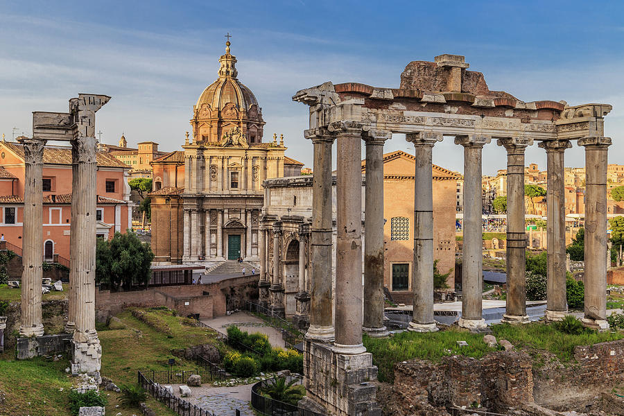 Roman Forum in Rome, Italy Photograph by Fabiano Di Paolo