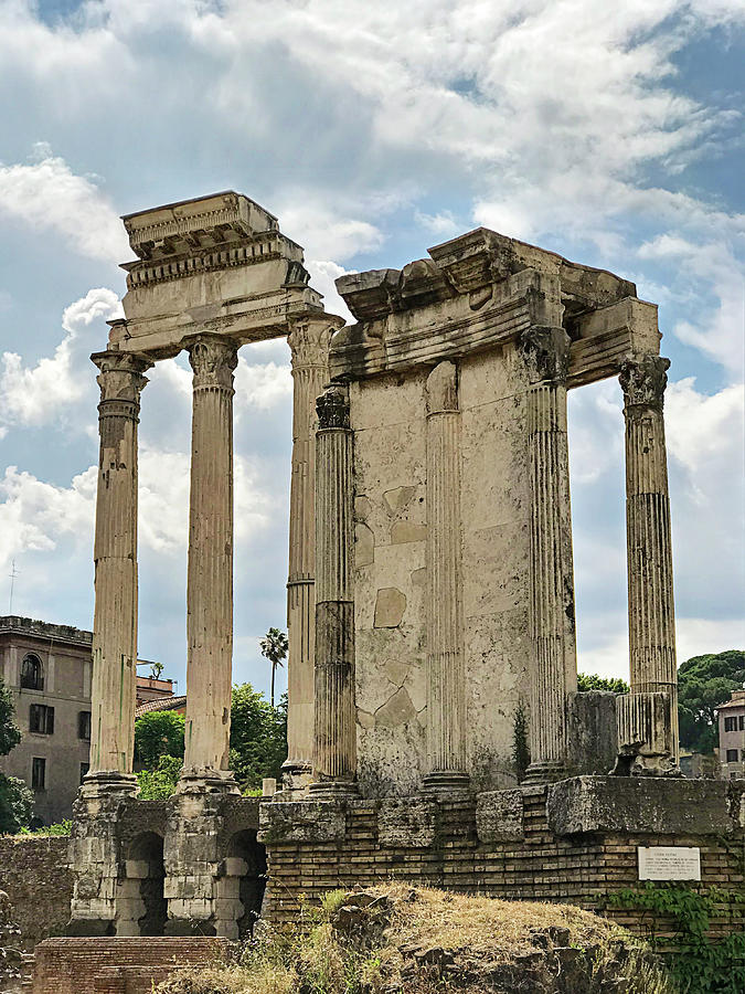 Roman Forum Photograph by Jill Love