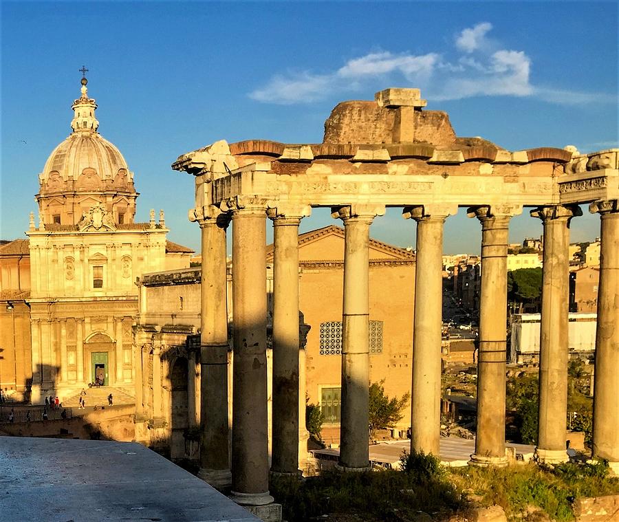Roman Forum Photograph by Roy Wenzl