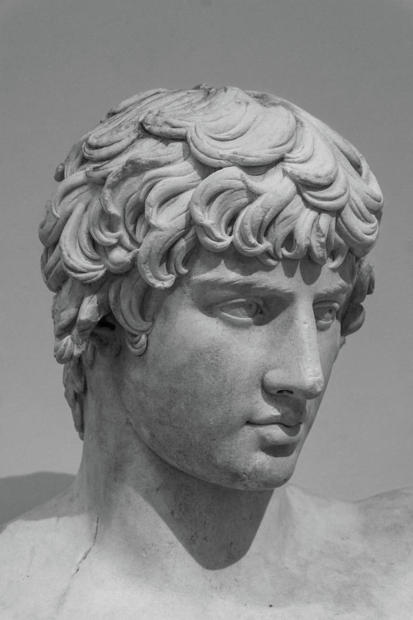 Roman Marble Bust of Antinous Photograph by Artographie - Fine Art America