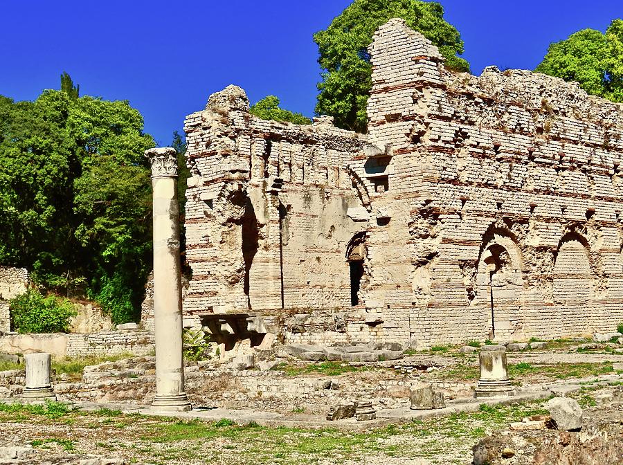 Roman Ruins Cimiez #2 Photograph By Mimi Seton - Fine Art America