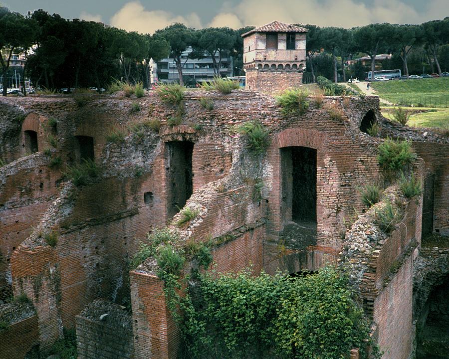 Roman Ruins Rome Italy Photograph by Douglas Barnett