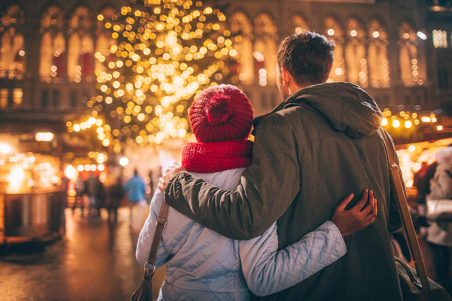 Romance on Christmas market Photograph by AleksandarNakic