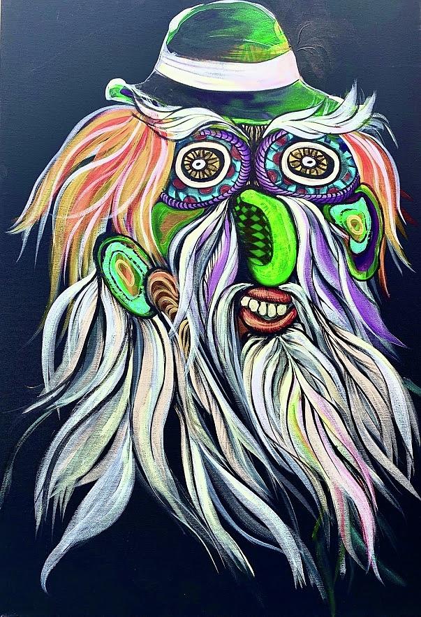 Romanian Mask Painting Tiglar - Pixels