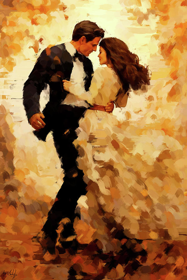 Romantic dance Digital Art by Gradify Creations Romantic dance Digital Art by Gradify Creations