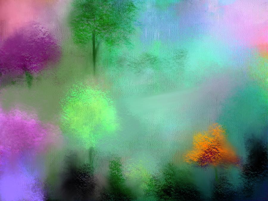 Romantic Forest Digital Art by Frank Bright
