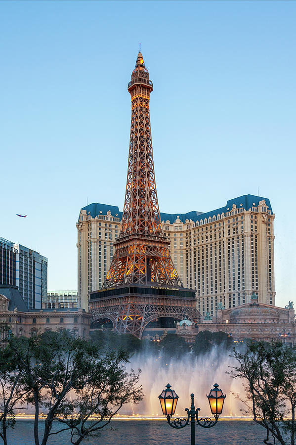 Romantic Paris Las Vegas Photograph by Tatiana Travelways