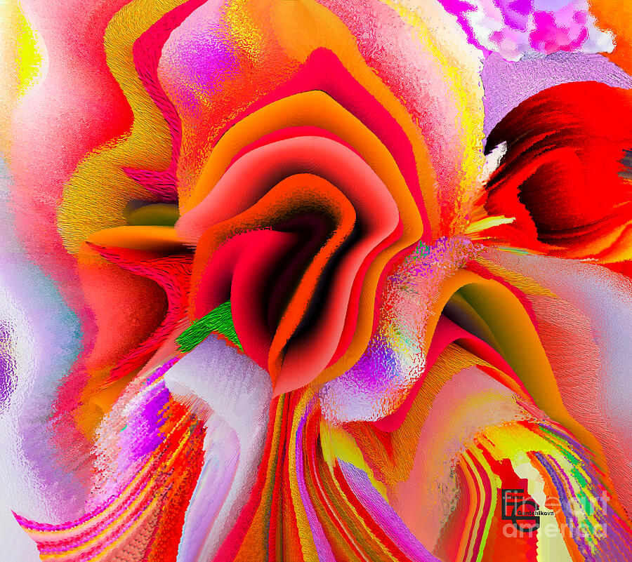 Romantic spring rose coral color. Eternal Spring, a Symphony in Petals. Whispers of Spring. Digital Art by Elena Gantchikova Romantic spring rose coral color. Eternal Spring, a Symphony in Petals. Whispers of Spring. Digital Art by Elena Gantchikova