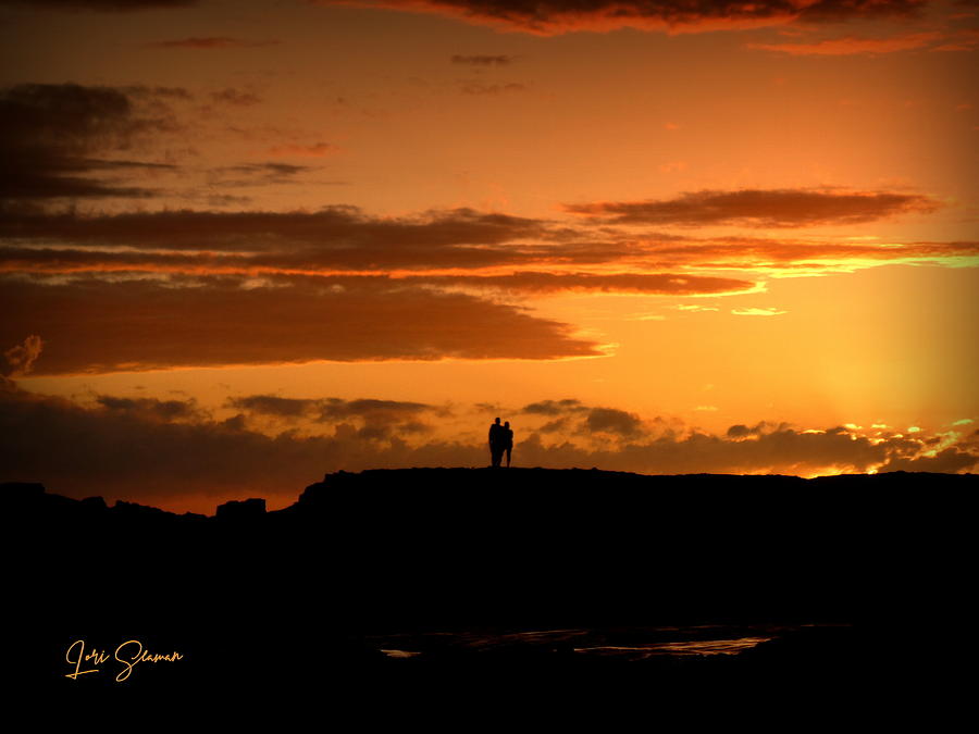 Sunset Photograph - Romantic Sunset by Lori Seaman