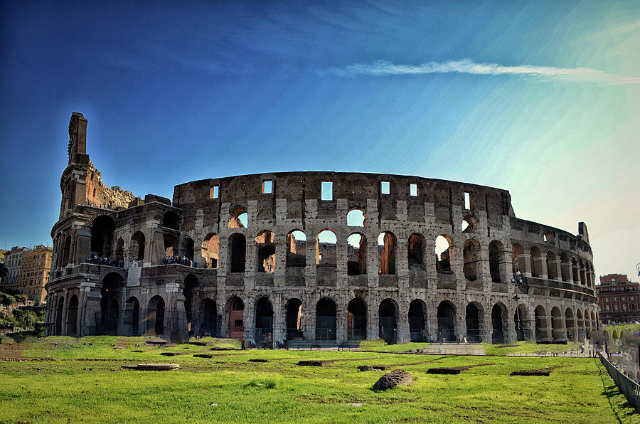 Rome - Colosseum Photograph by Rumiana Nikolova