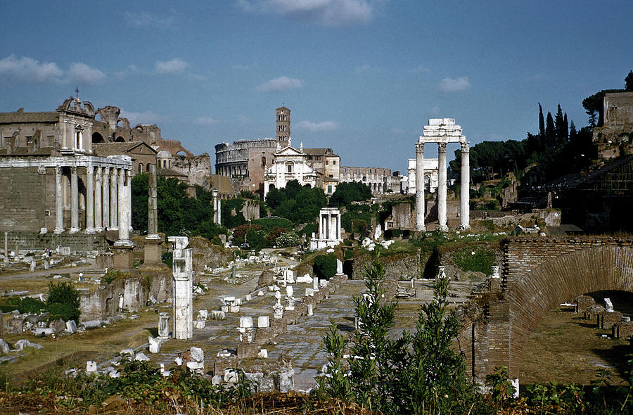 Rome Italy 1950s Photograph by James Mayo - Fine Art America