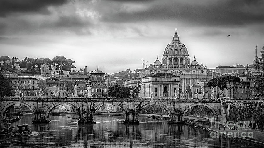 Rome Vatican River View Photograph by Antony McAulay