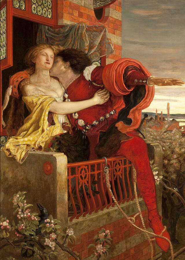 Romeo and Juliet - Ford Madox Marron Digital Art by Samuel HUYNH Romeo and Juliet - Ford Madox Marron Digital Art by Samuel HUYNH