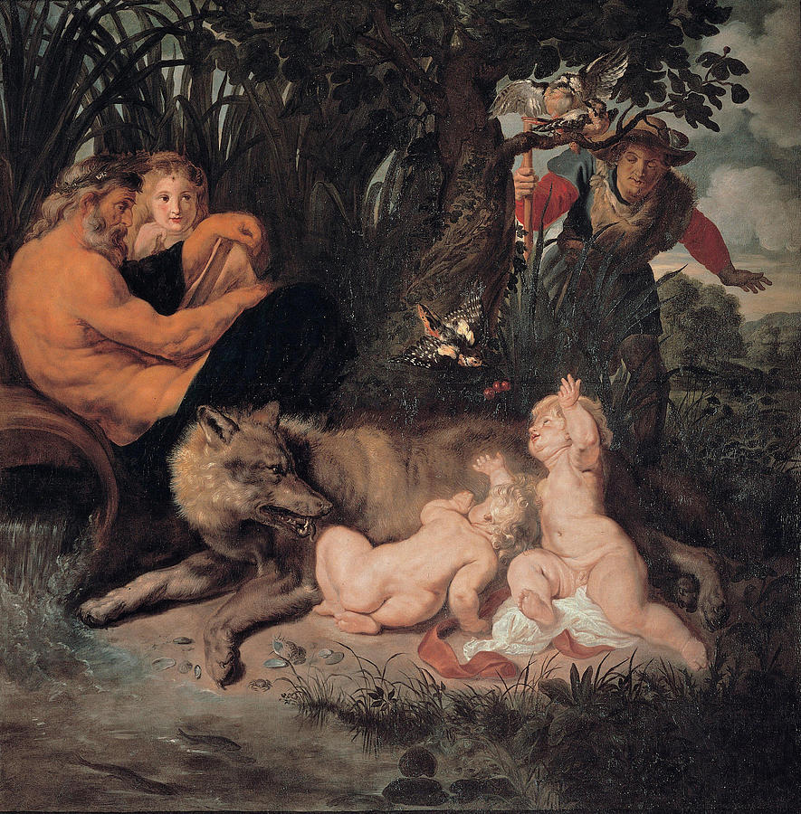 Peter Paul Rubens Painting - Romulus and Remus  by Peter Paul Rubens