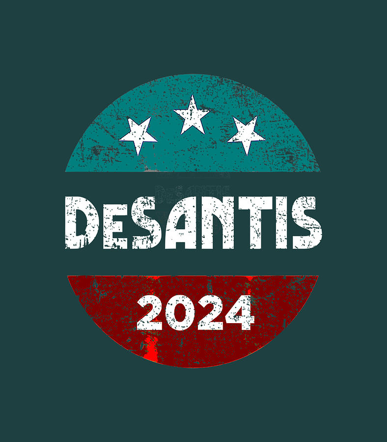 Ron DeSantis for President 2024 campaign Digital Art by Cuilla RyleeG ...