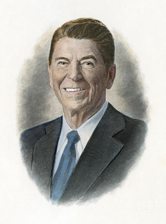 Ronald Reagan #4 Photograph by Granger