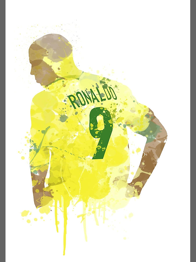 Ronaldo Brazil Legend Art Digital Art by Estienne Boudon - Fine Art America