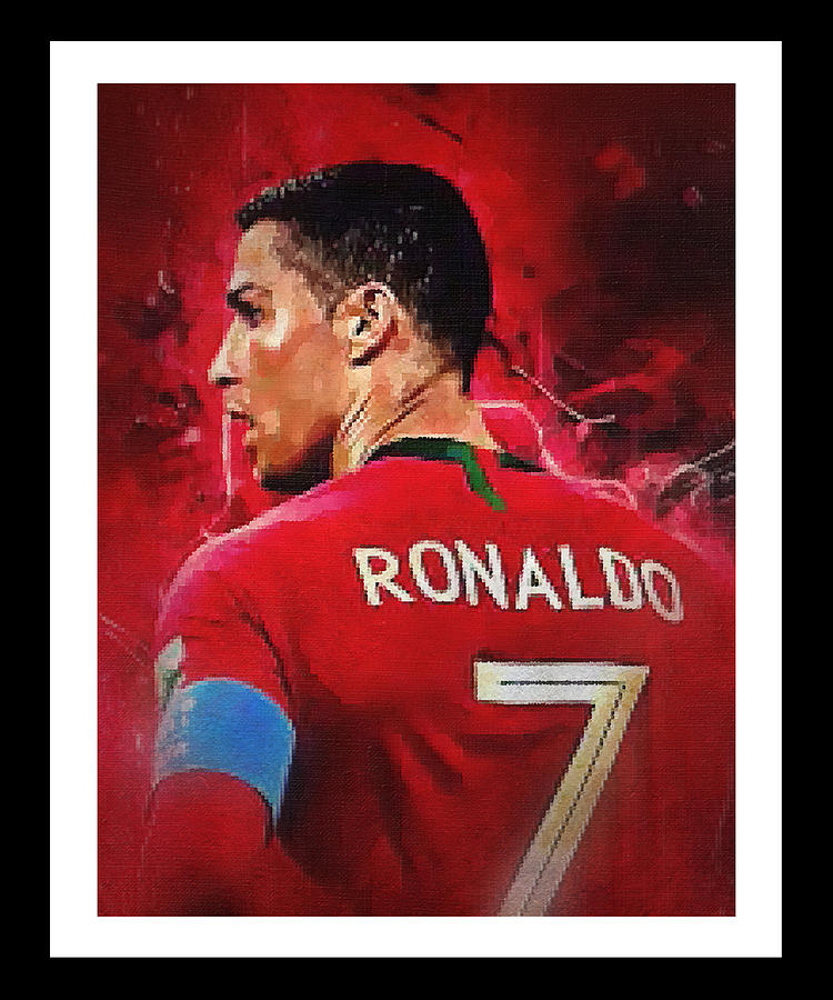 Ronaldo Design Digital Art by Akila Madusanka - Fine Art America