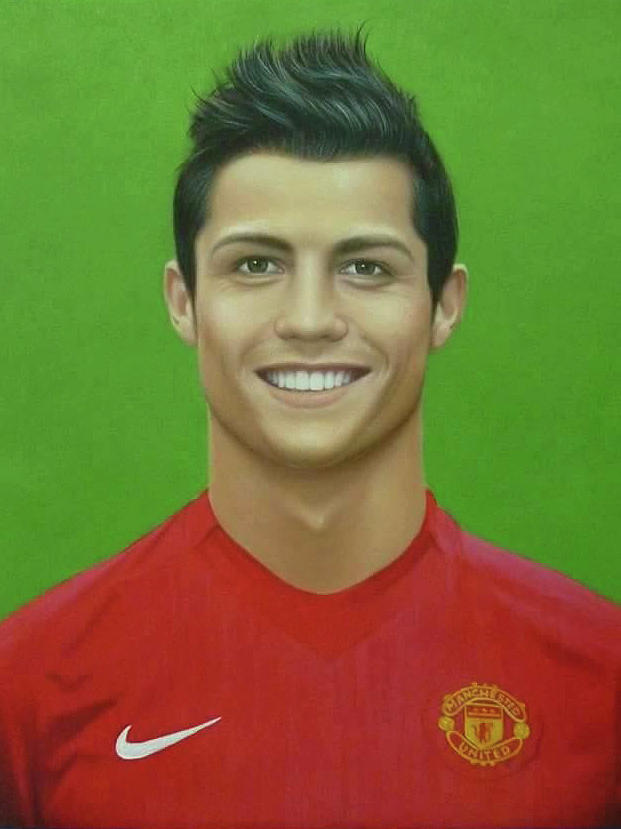 Ronaldo Painting by Phien Artist - Fine Art America