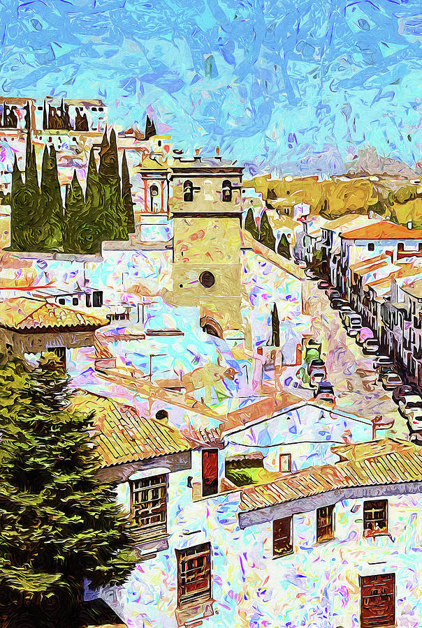 Ronda, Spain - 10 Painting by AM FineArtPrints