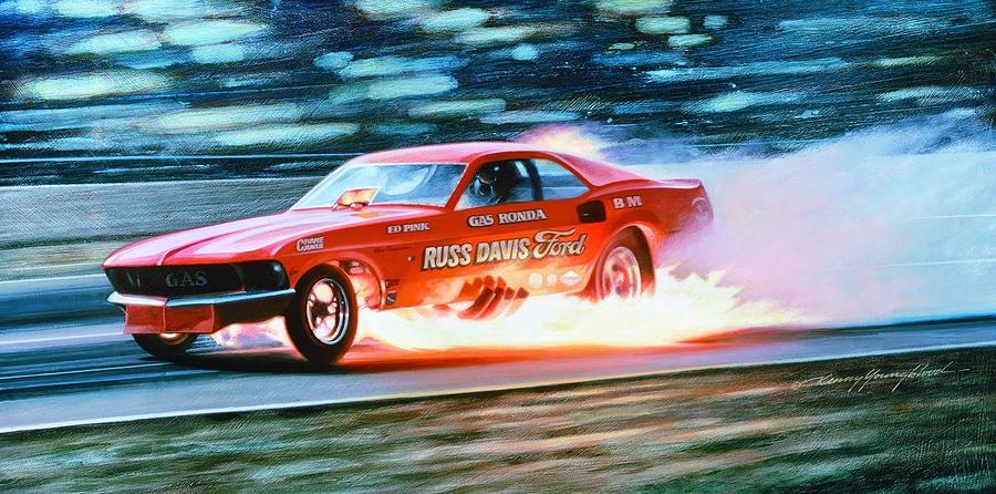 Rondas Last Ride Painting by Kenny Youngblood