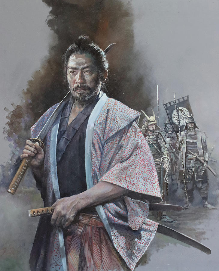 Ronin C 1600 Painting by Chris Collingwood - Fine Art America