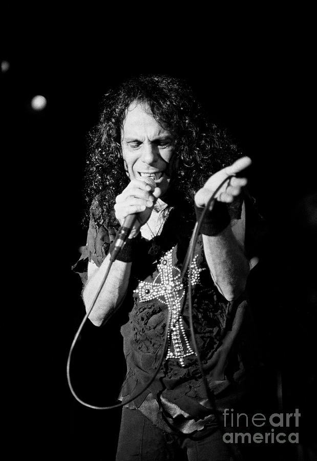Ronnie James Dio Photograph - Ronnie James Dio - Black Sabbath by Concert Photos