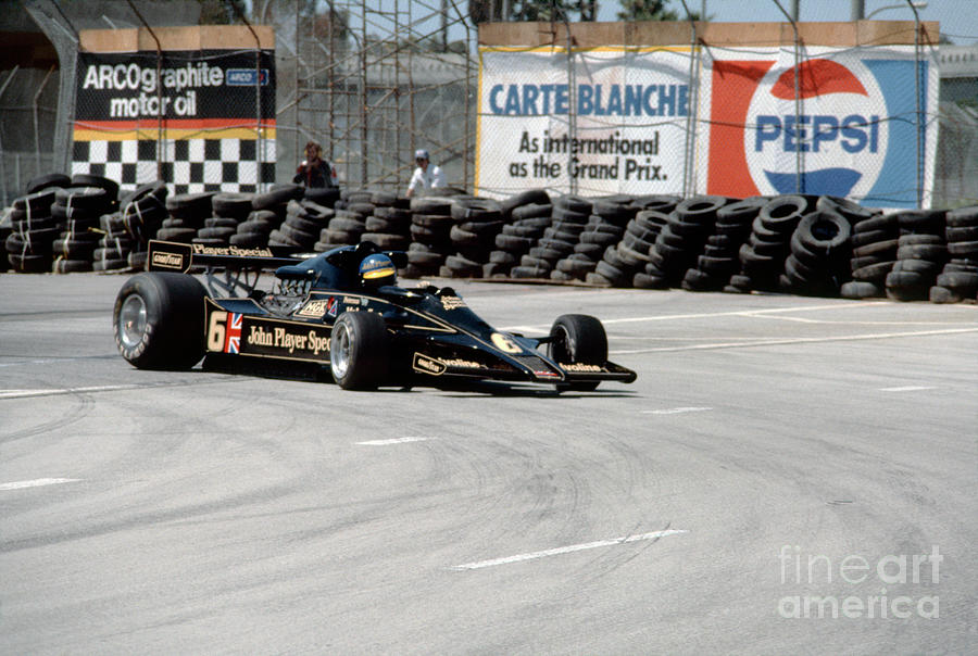 Ronnie Peterson. 1978 United States Grand Prix West Photograph by Oleg Konin