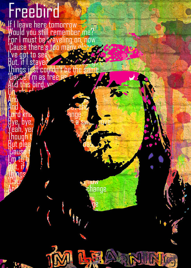 Ronnie Van Zant Digital Art by Michael Earch - Fine Art America