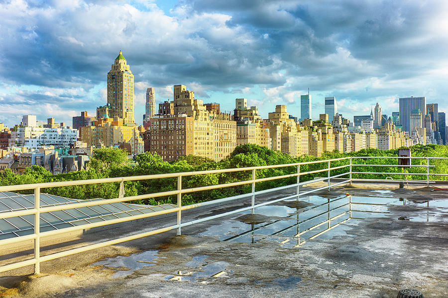 Roof @ Metropolitan Museum of Arts, Manhattan Photograph by Eugene Nikiforov