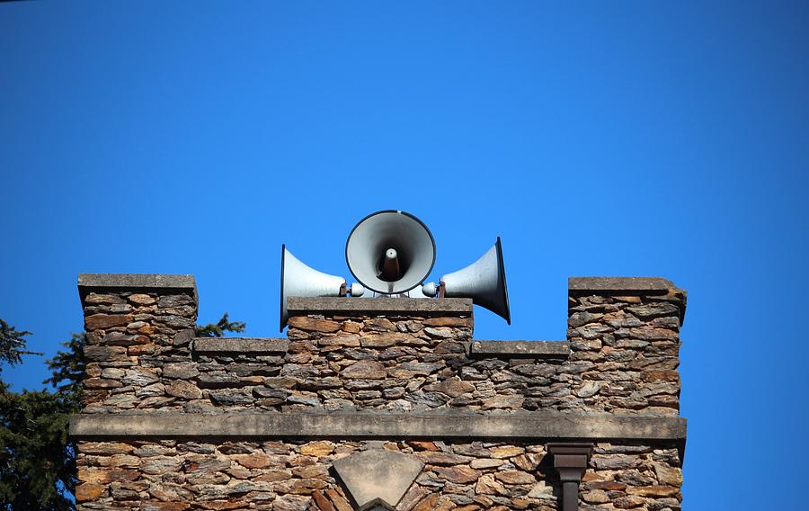 Rooftop Speaker Photograph by Cynthia Guinn
