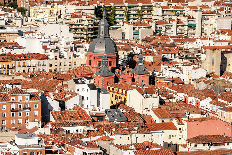 Rooftops Of Madrid Photograph