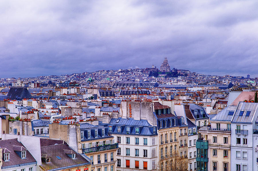 Rooftops of Paris Photograph by Eugene Nikiforov