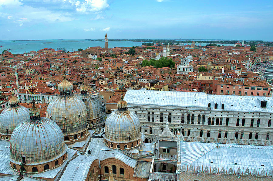 Rooftops of Venice, Italy Photograph by Matthew DeGrushe