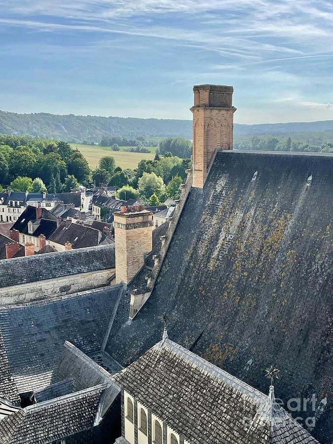 Rooftops on the French Countryside Photograph by Christy Gendalia