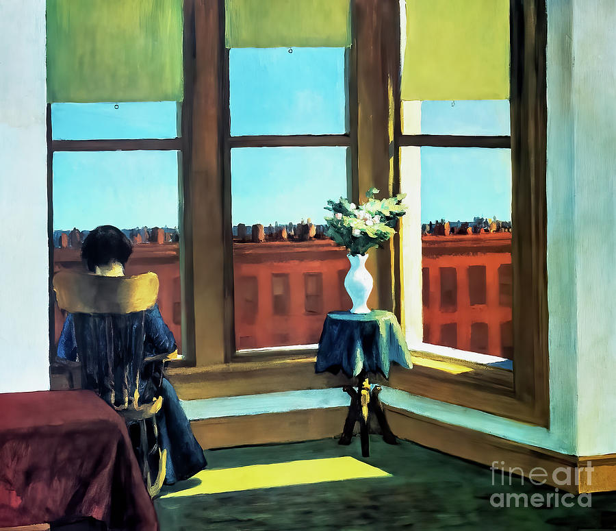 Room in Brooklyn 1932 Painting by Edward Hopper