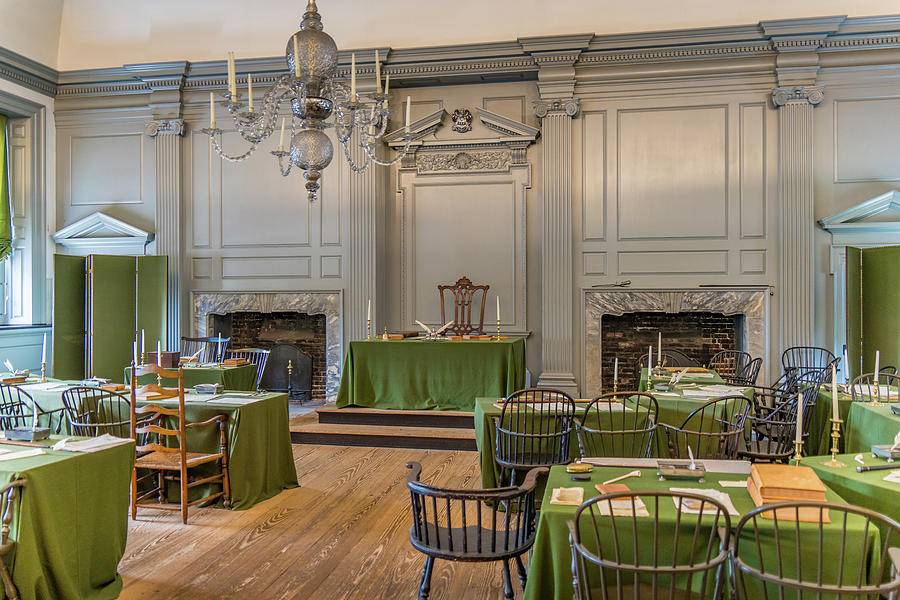 Room Inside Independence Hall Photograph by Anthony George Visuals ...