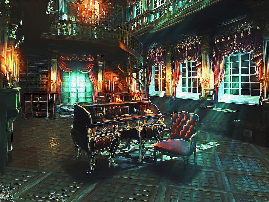 Room of lords Painting by Nenad Vasic