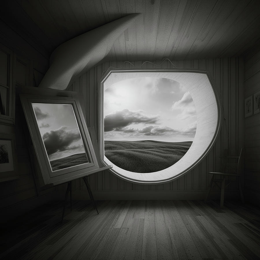 Room With a Perfect View Digital Art by YoPedro
