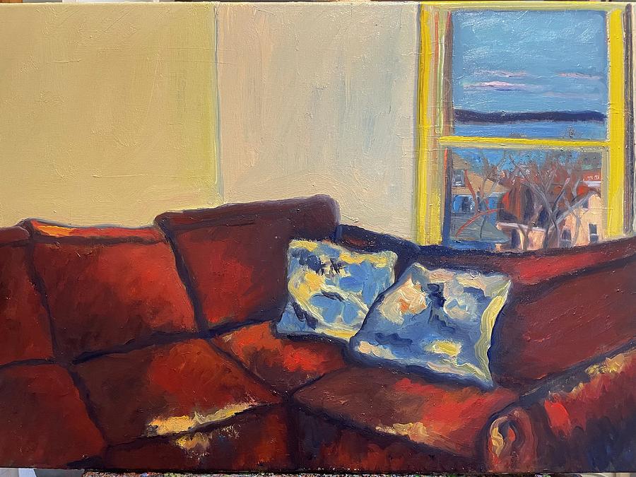 Room With a View of Nyack  Painting by Beth Riso