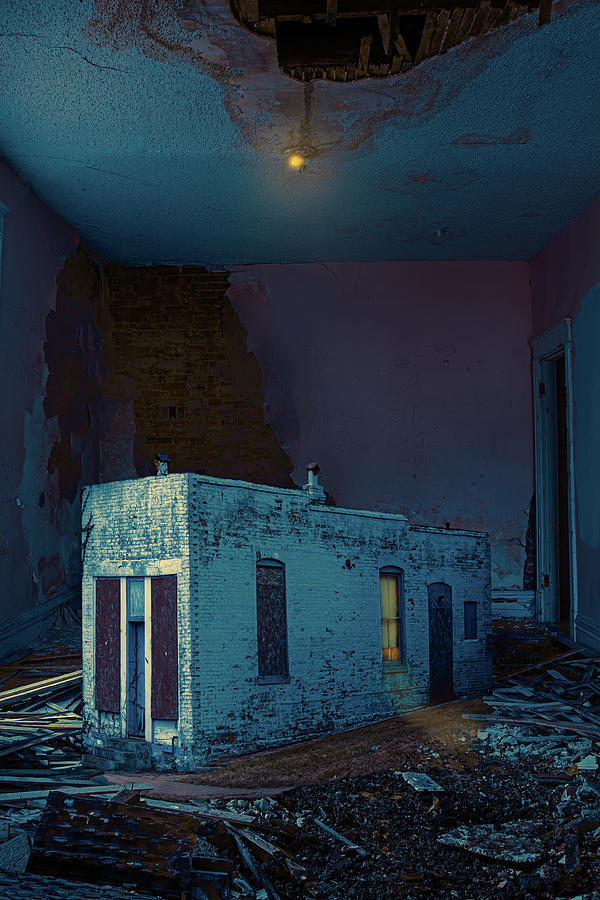 Rooming House Digital Art by Robert FERD Frank