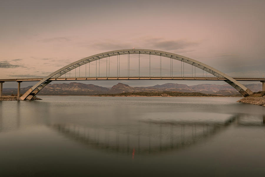 Roosevelt Bridge Photograph by Matt Halvorson Roosevelt Bridge Photograph by Matt Halvorson