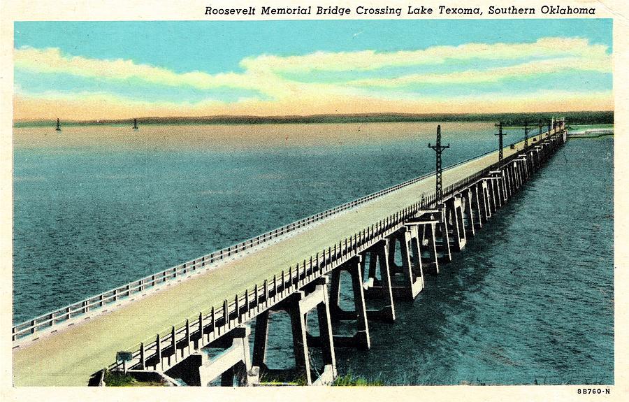 Roosevelt Bridge Oklahoma Photograph by Mel Thompson - Fine Art America