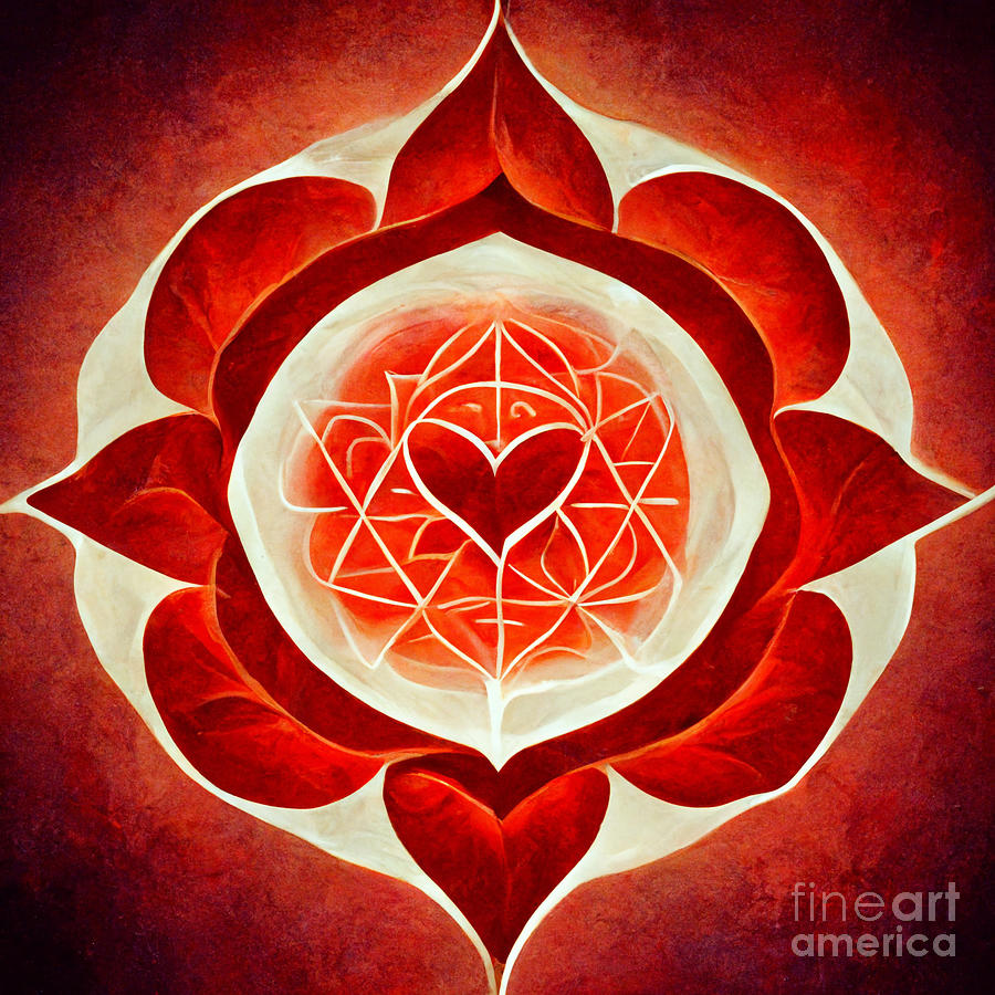 Root Chakra Digital Art by Lorraine Sanderson - Fine Art America