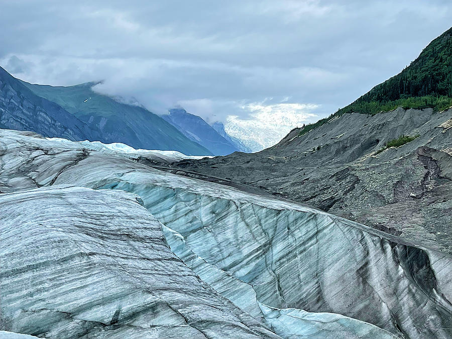 Root Glacier Photograph by Cheryl Strahl