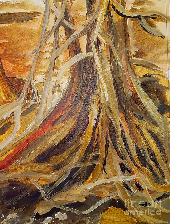 Root Study 2 Painting