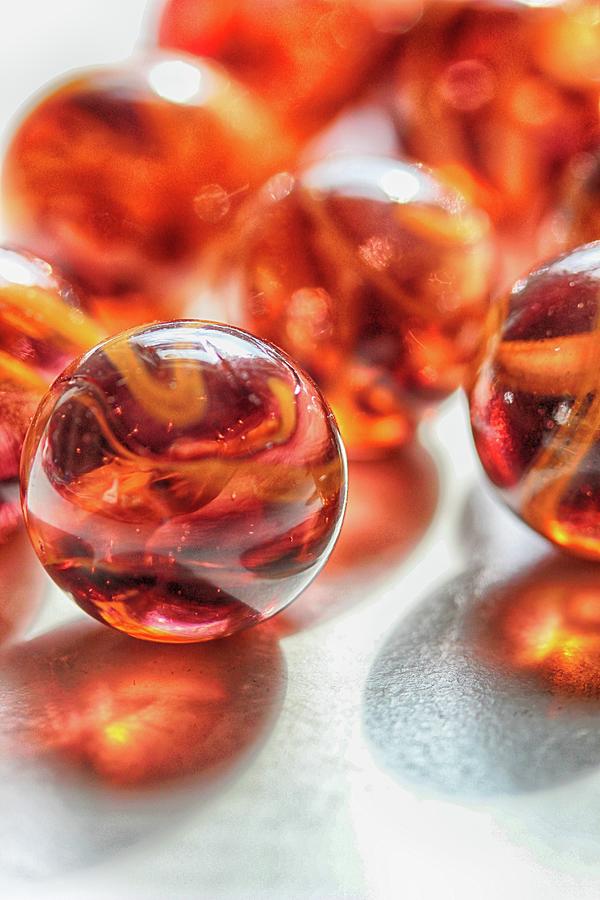 Rootbeer Flavored Marbles 2 062723 Photograph by Mary Bedy
