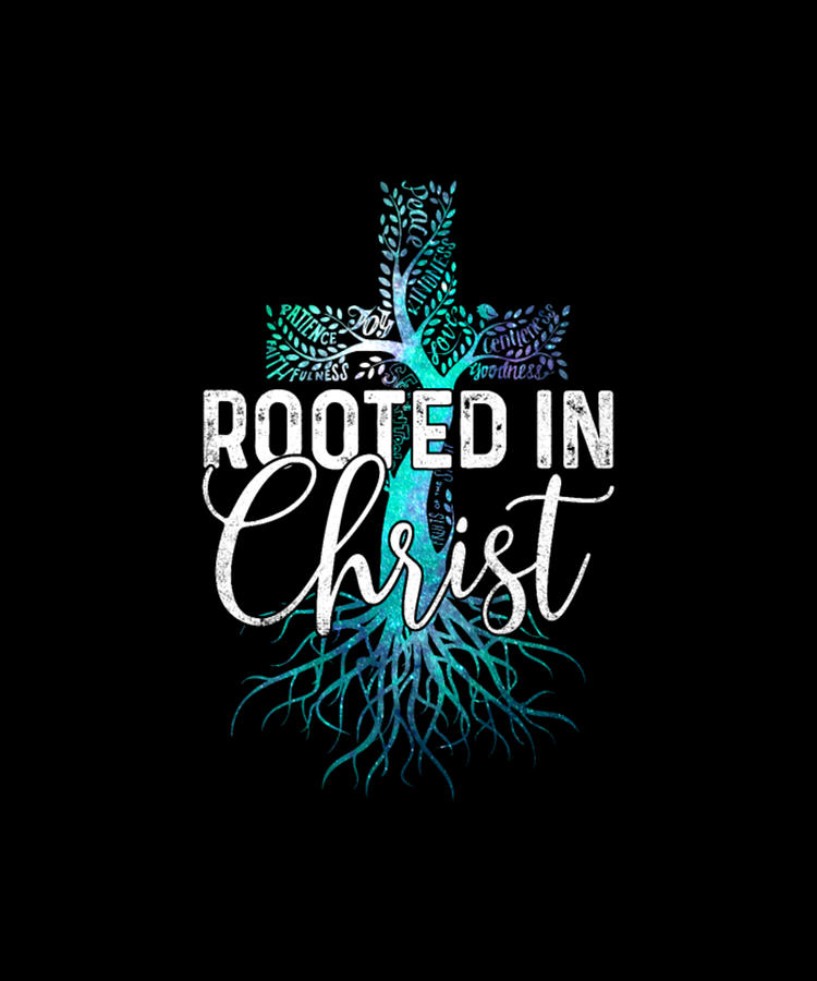 Rooted In Christ Cross God Believer Digital Art by Tinh Tran Le Thanh ...